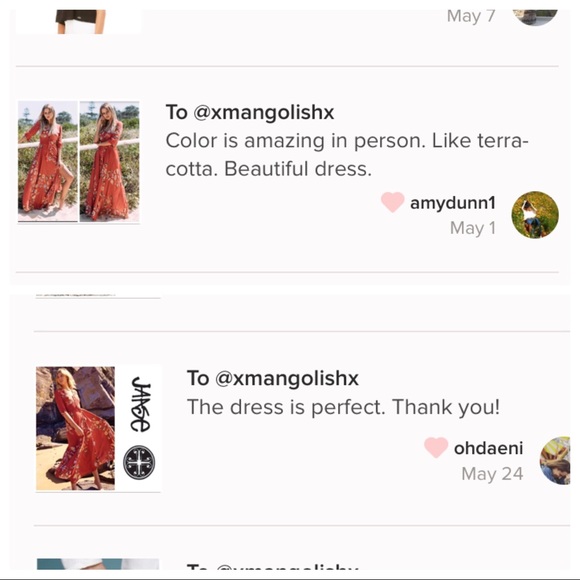 NWT LF Jaase Indiana Maxi Boho floral dress - Picture 7 of 8